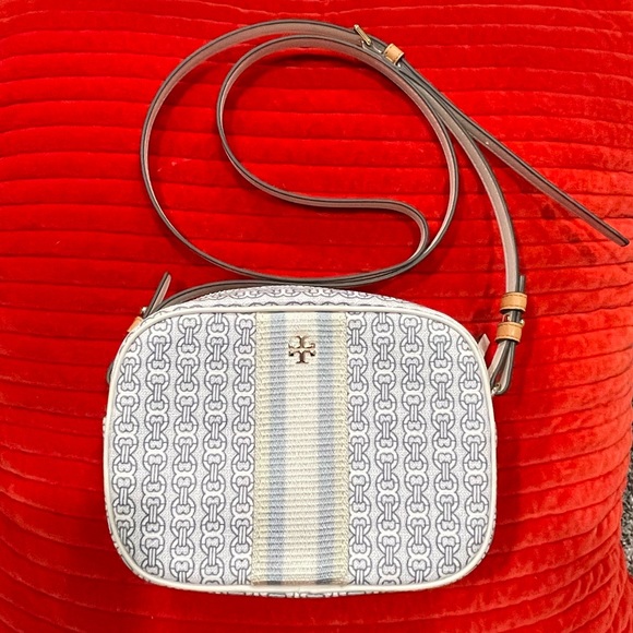 Tory Burch Bags Gemini Link Canvas Crossbody Bag Brand New Wot Poshmark